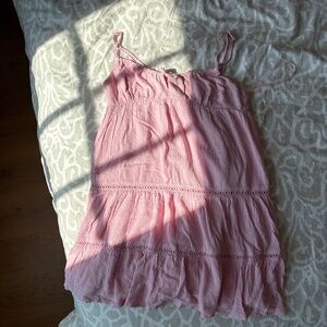 Garage Pink Babydoll Dress